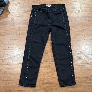 Zadig and Voltaire Elios Spikes Studded Jeans Size 25